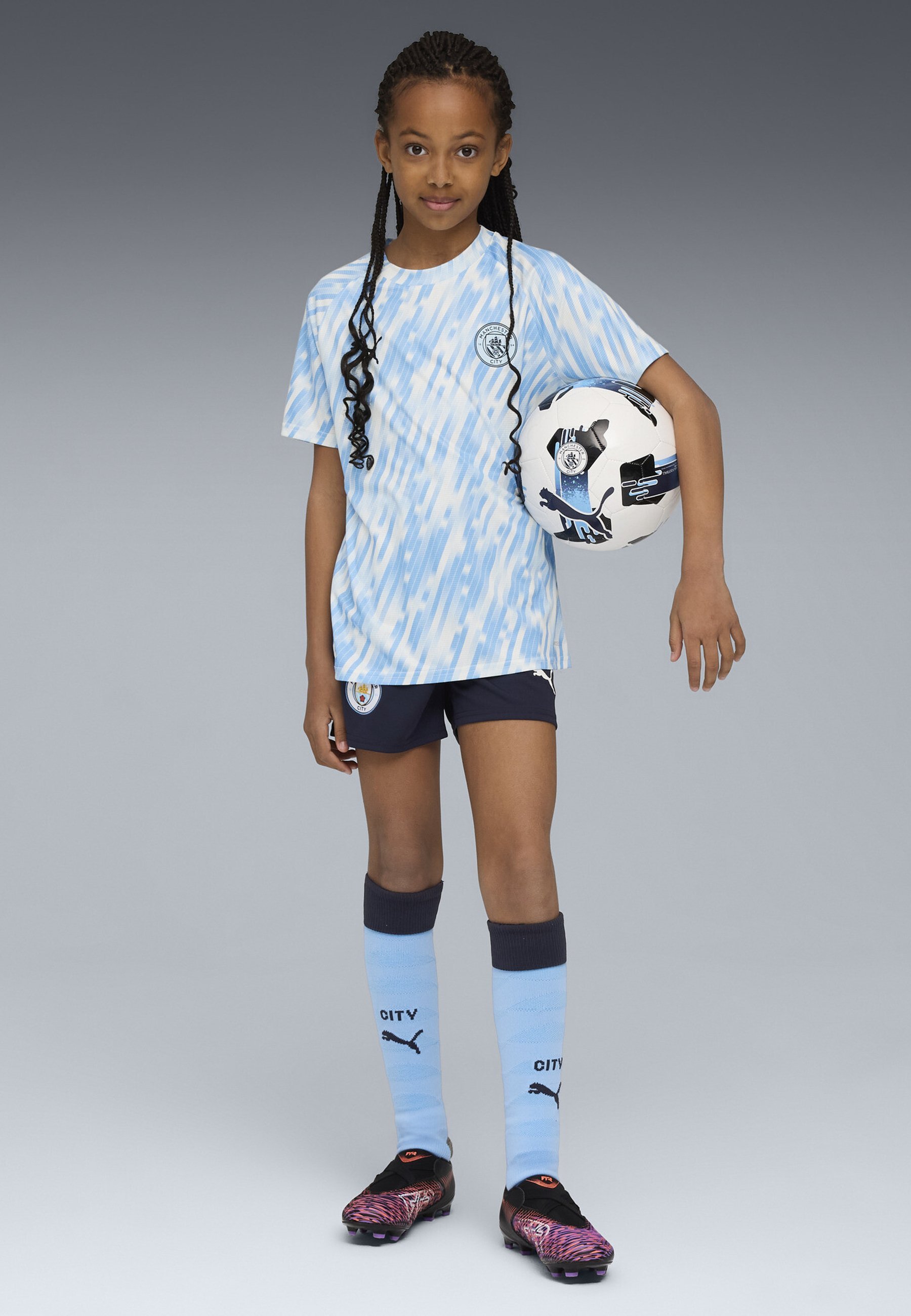 Puma Manchester City Warm-up - Clubkleding - Silver Sky
