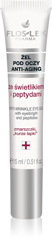 FlosLek Pharma Cuidado para os Olhos - Redutor de rugas, olheiras e bolsas.
