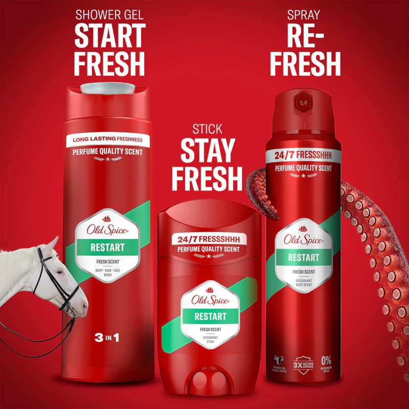 Old Spice Restart Deodorant Spray