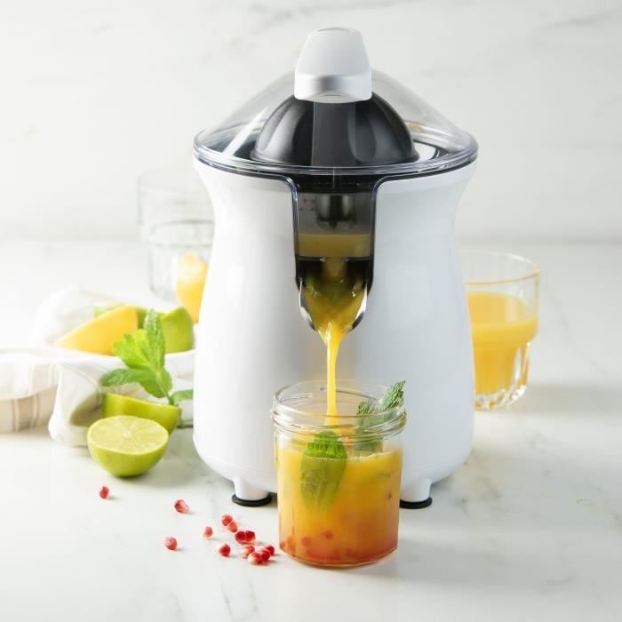 Exprimidor de cítricos de palanca - DOMO - DO9269J - 160 W - 460 ml - Blanco