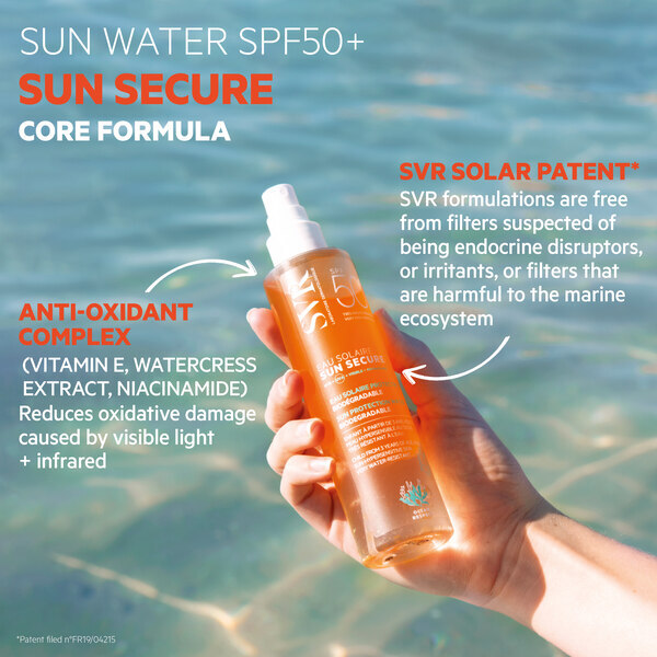 SVR SUN SECURE LSF 50+ Gesichts- und Körperspray, 200 ml