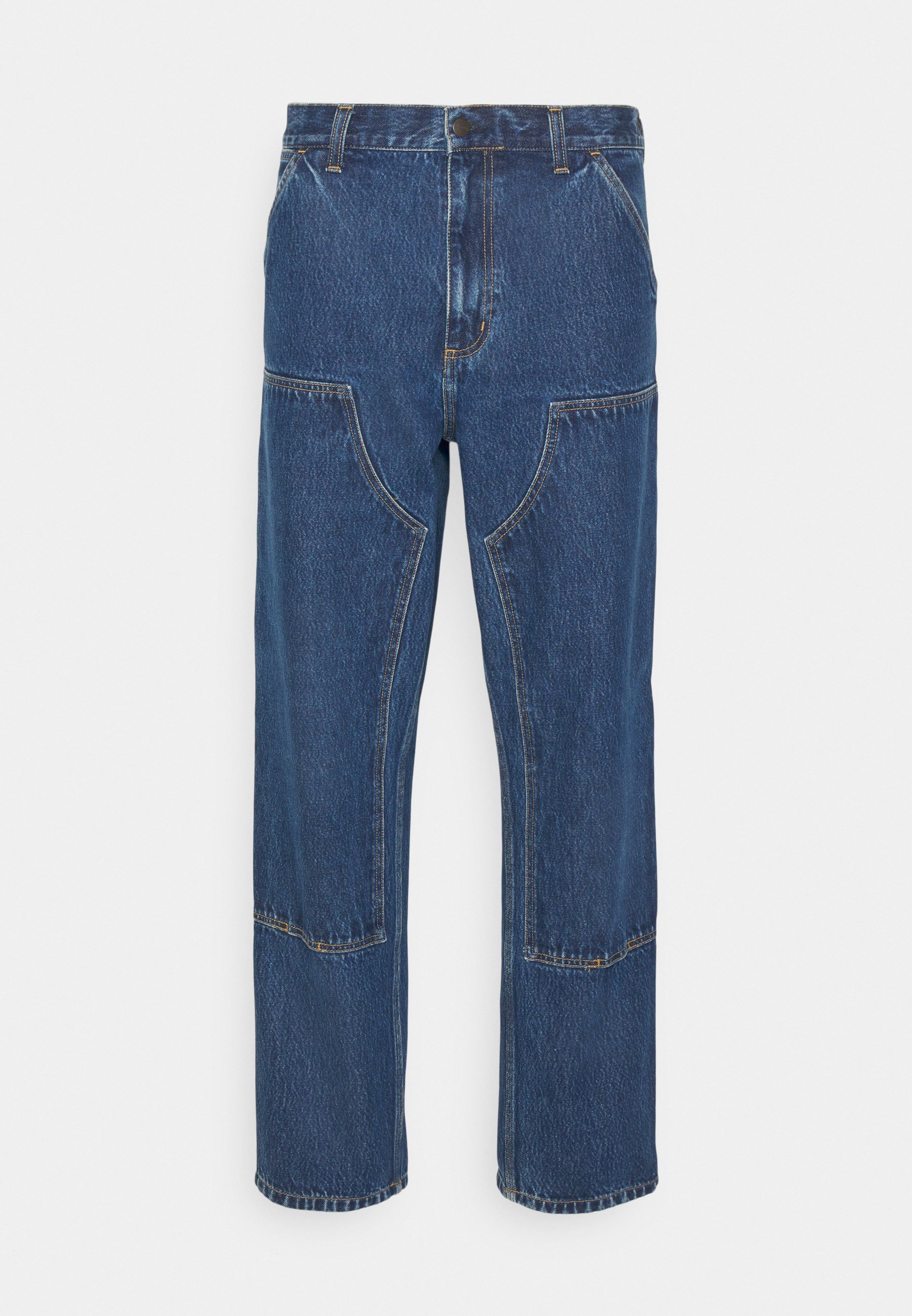 Pantalon Carhartt WIP à double genou - Jean à jambes droites - Délavé bleu