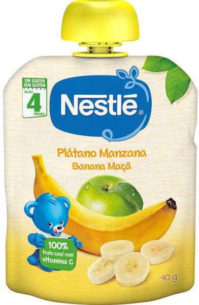 Pire od banane i jabuke u vrećici Dječje grickalice i keksi