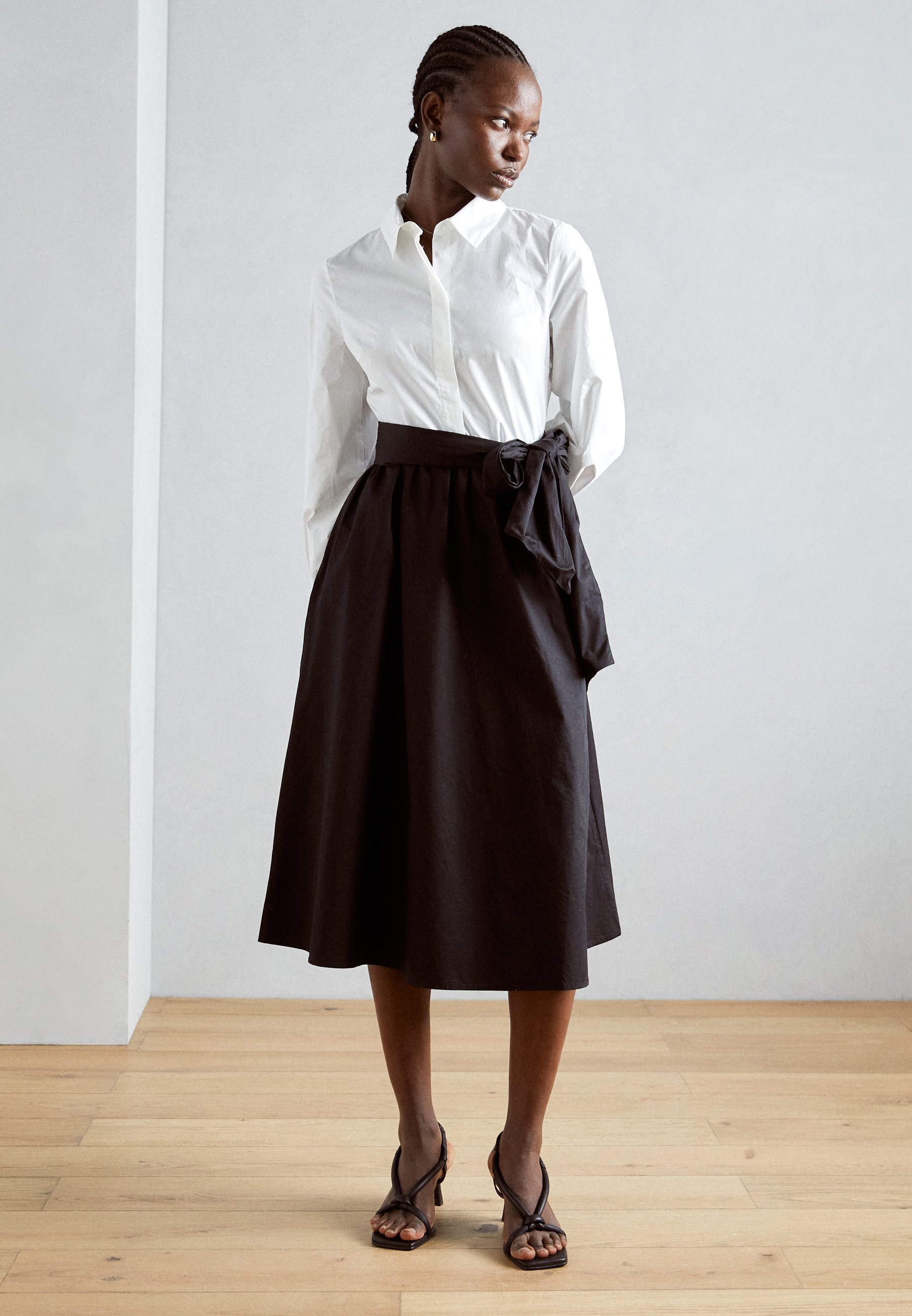 Robe-chemise Anna Field - noir et blanc