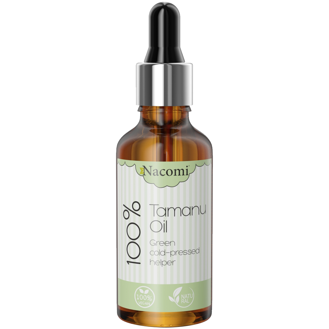 Nacomi tamanu oil for face, body and hair for dry, combination, oily and acne-prone skin 50ml