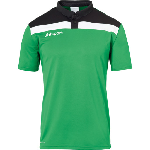  Offense 23 Poloshirt Grün/Schwarz/Weiß Uhlsport