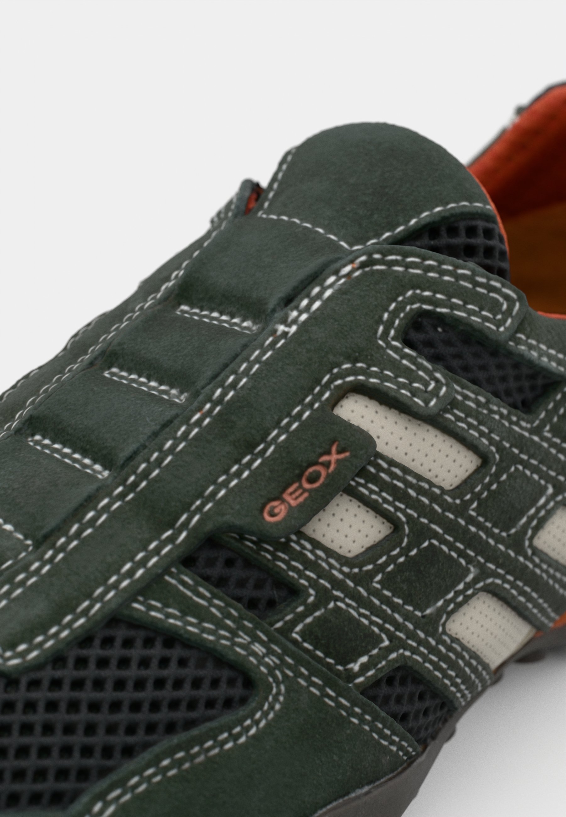 UOMO SNAKE - Slip-ons - dark grey/off whiteGeox