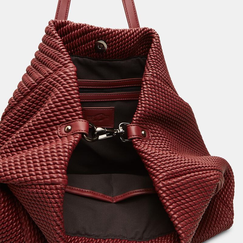 Shopper da donna med textur