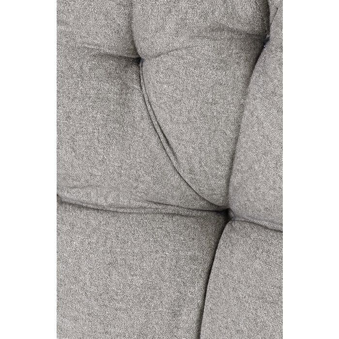 Poltrona sospesa a forma di uovo - PALAVA - Struttura in acciaio - Intreccio in rattan sintetico - P95 x L98 x H200 cm