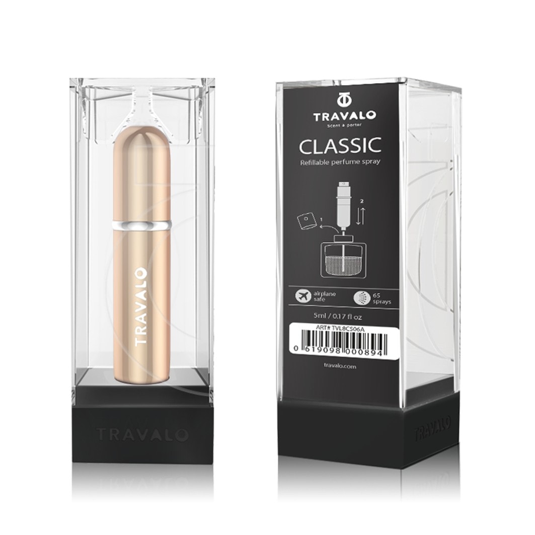 Vaporisateur Travalo Classic Gold - 1 pièce