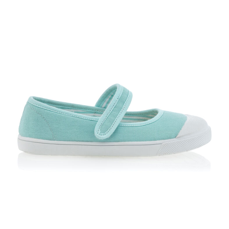 Blå sneakers för flickor