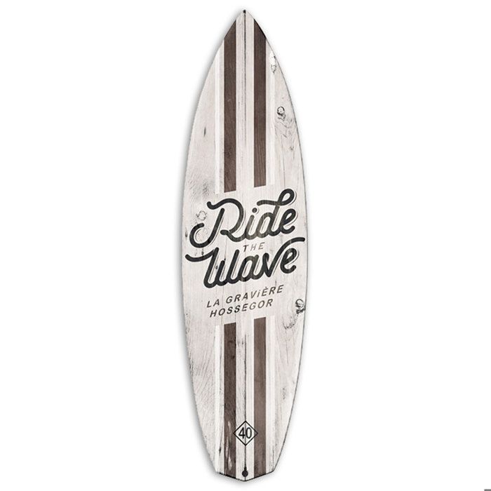 Planche de surf décorative surf hossegor