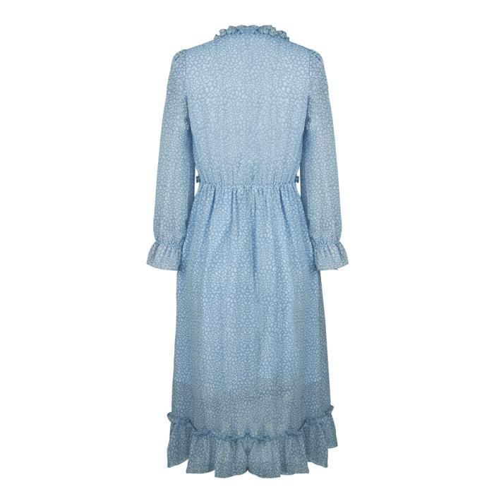 MOBIGARLAN Robe Femmes à imprimé pour Vêtements