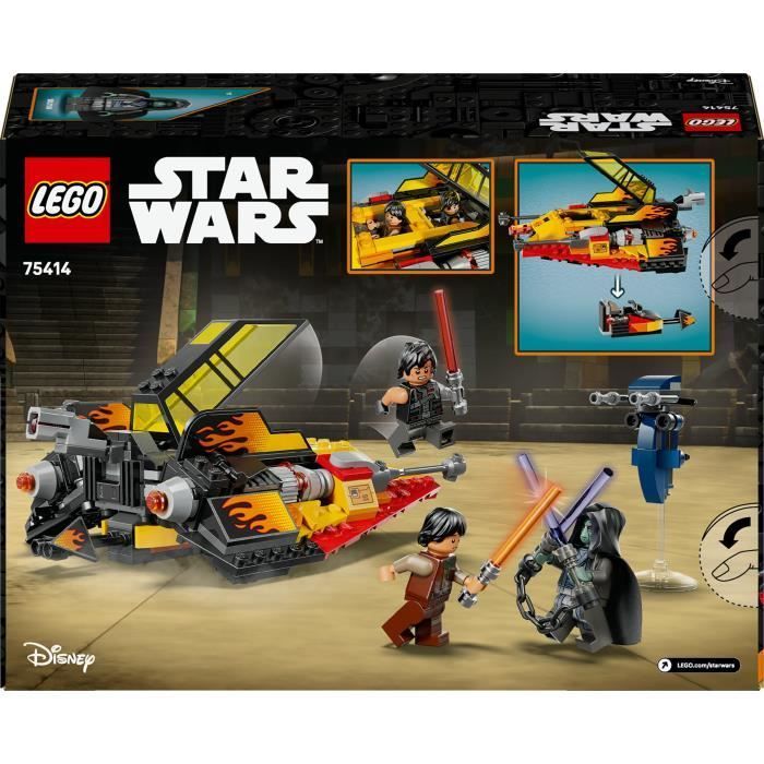 LEGO Star Wars 75414 Flaming Snowspeeder - Bouwspeelgoed voor kinderen vanaf 7 jaar