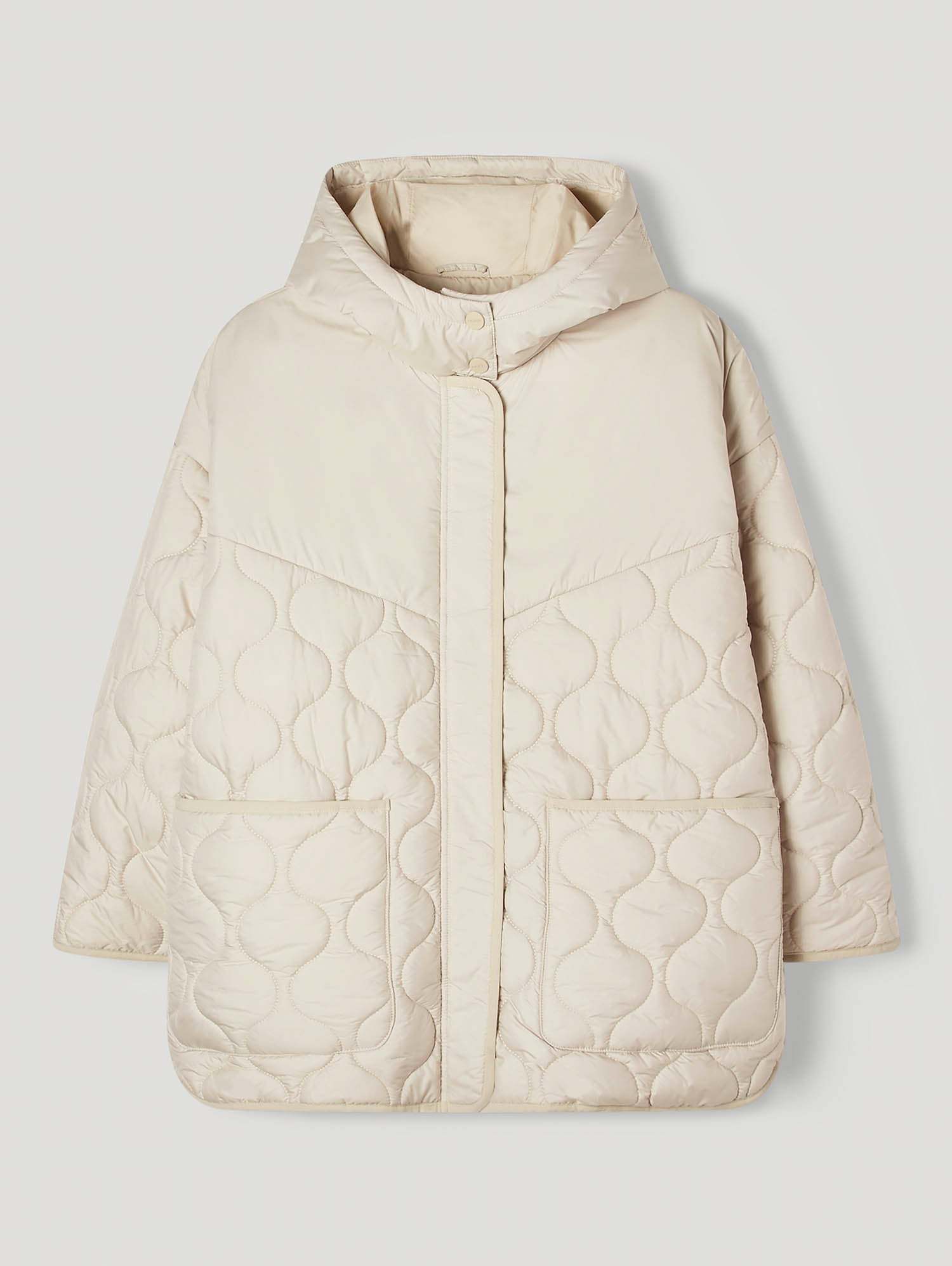 ALPES PUFFER JACKET OFF-WHITE