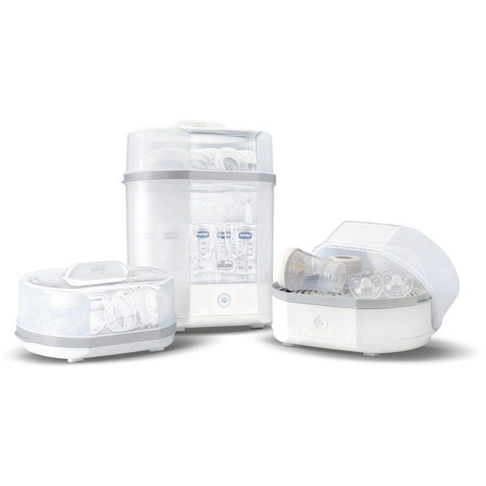 Esterilizador de biberones - CHICCO - Sterilnatural - Vapor - Rápido
