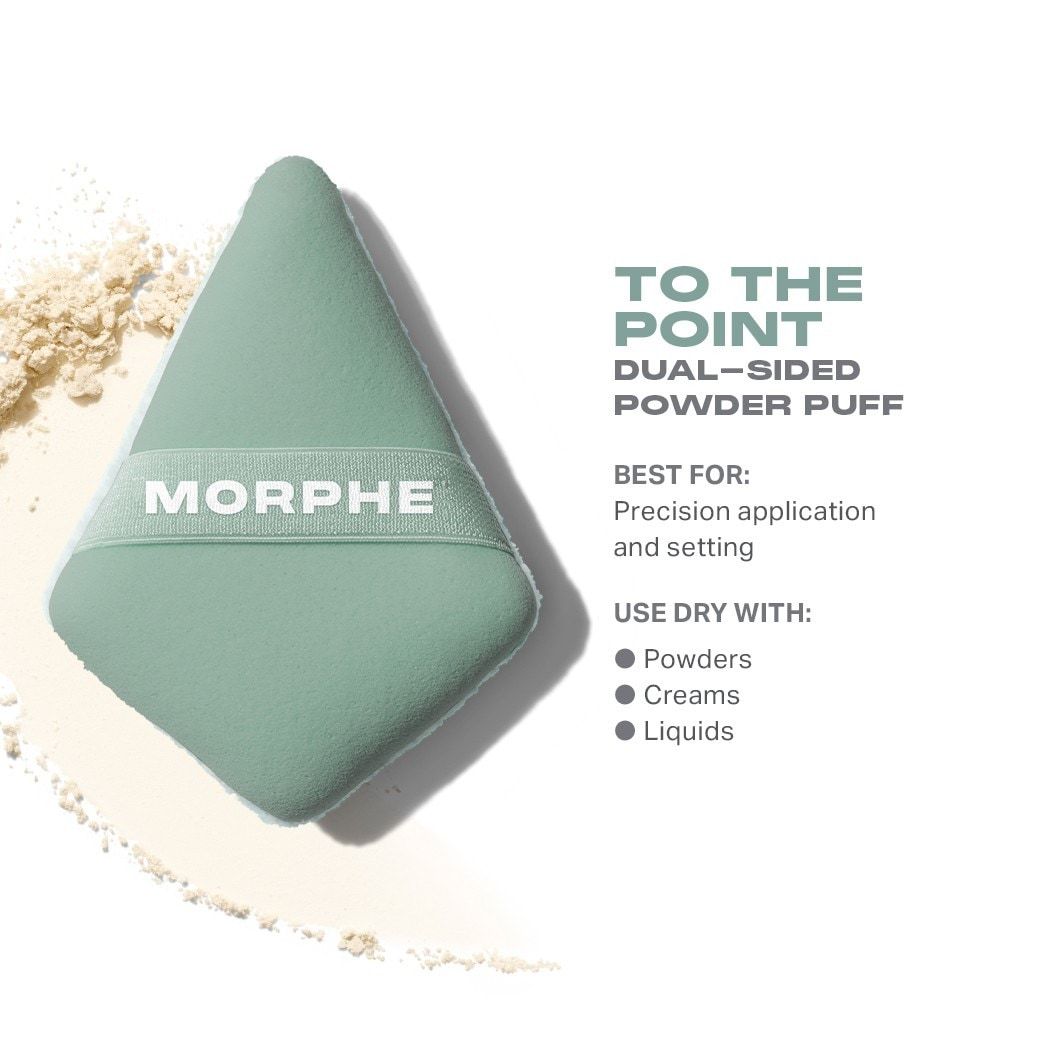 Morphe puder za puder “To The Point”, dvostrani – 1 komad