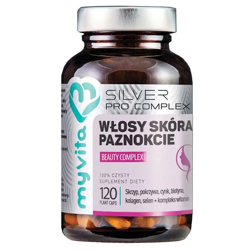 MyVita Włosy Skóra Paznokcie Kapsułki 120 Kapsułek