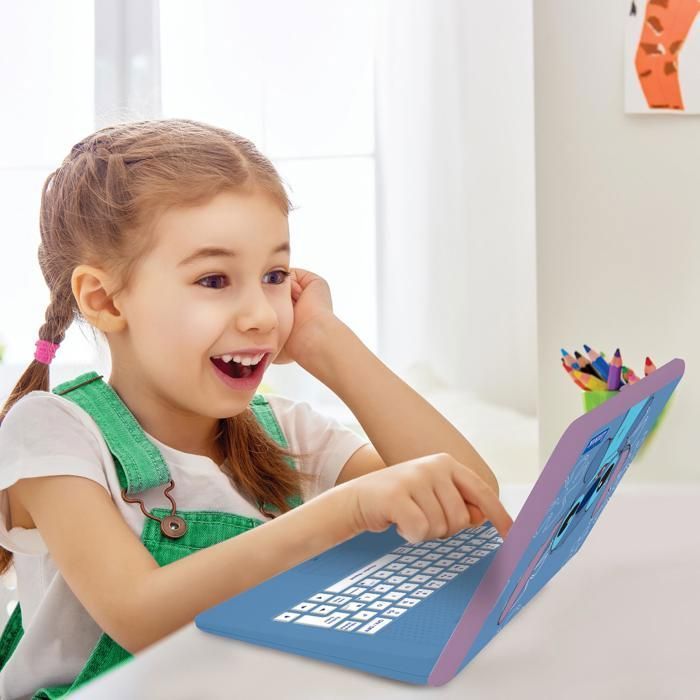 Educational computer - LEXIBOOK - Stitch - 170 activities - Bilingual EN/FR - 7 educational categories
