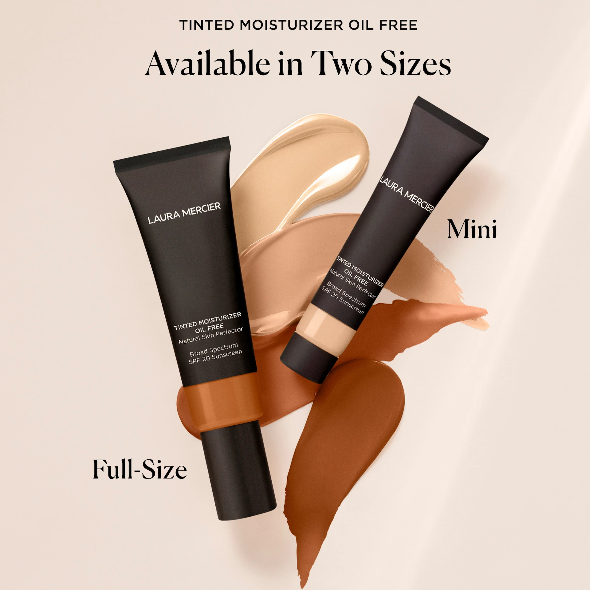 Mini tonirana hidratantna krema bez ulja SPF20 2N1 Nude - Laura Mercier