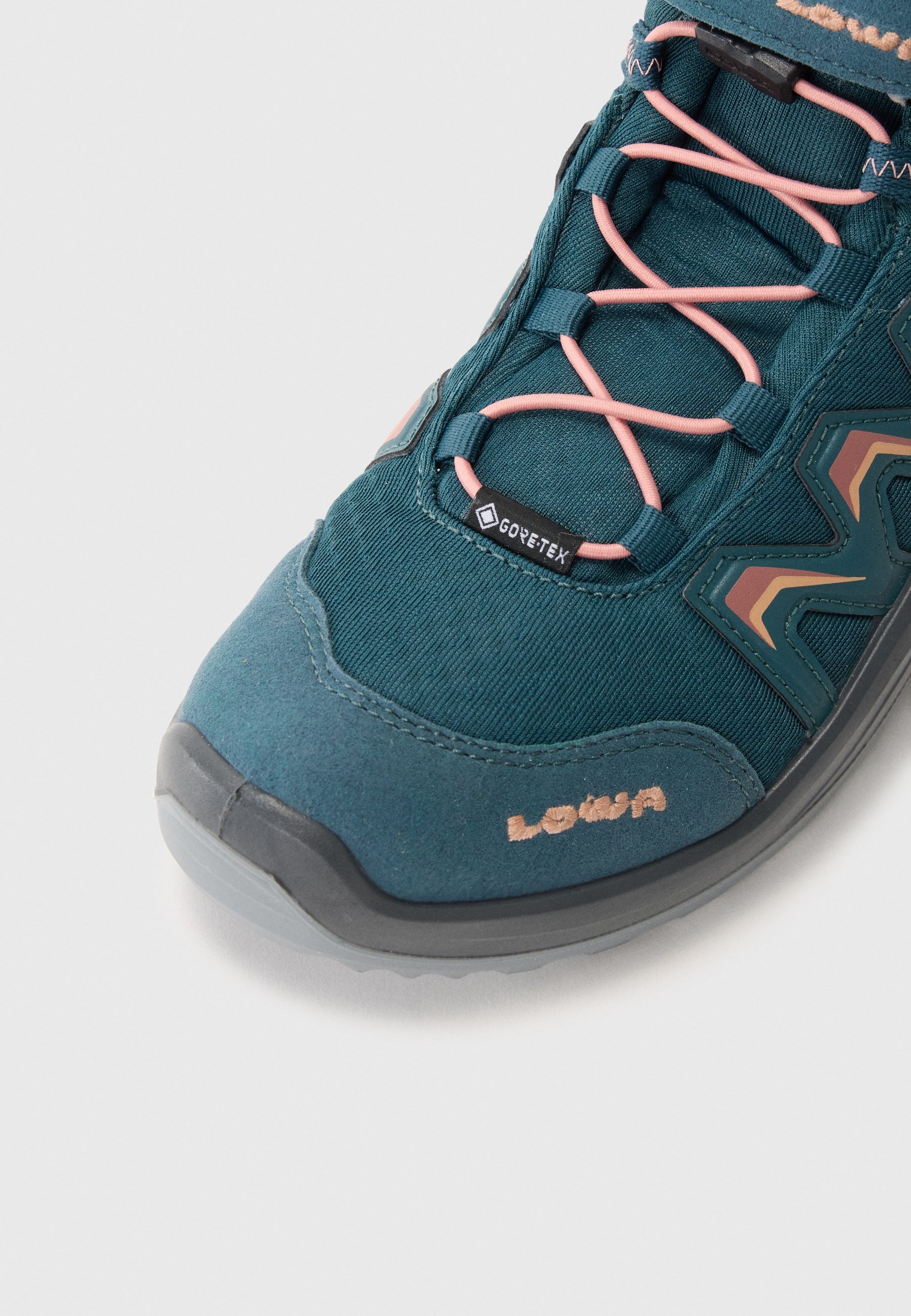 Bottes d'hiver Lowa MADDOX GTX UNISEXES - pétrole/rose