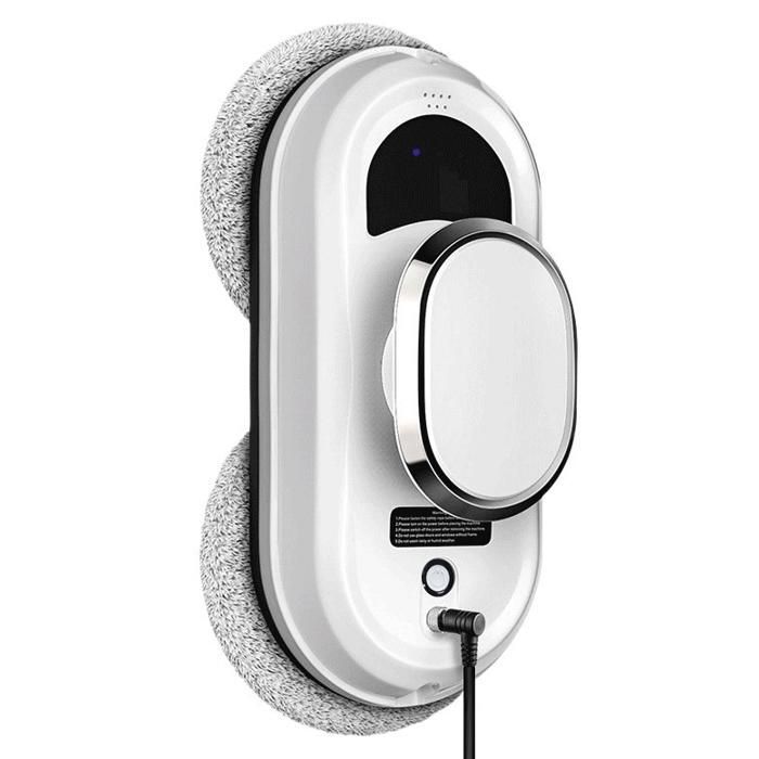 Elektrischer Fensterreinigungsroboter (5600 Pa), intelligenter, automatischer Reiniger, tragbar, 35 ml, USV-geschützt, für alle Oberflächen, Wände, Marmor