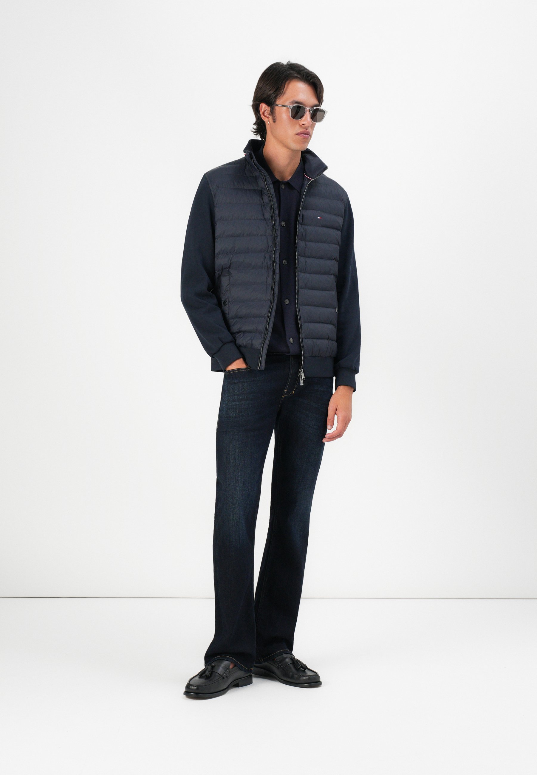 Tommy Hilfiger MIX MEDIA - Lichte jas - woestijnhemel