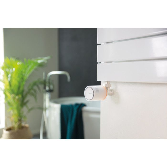Kit de inicio para radiadores termostáticos inteligentes Wi-Fi Netatmo para calefacción central
