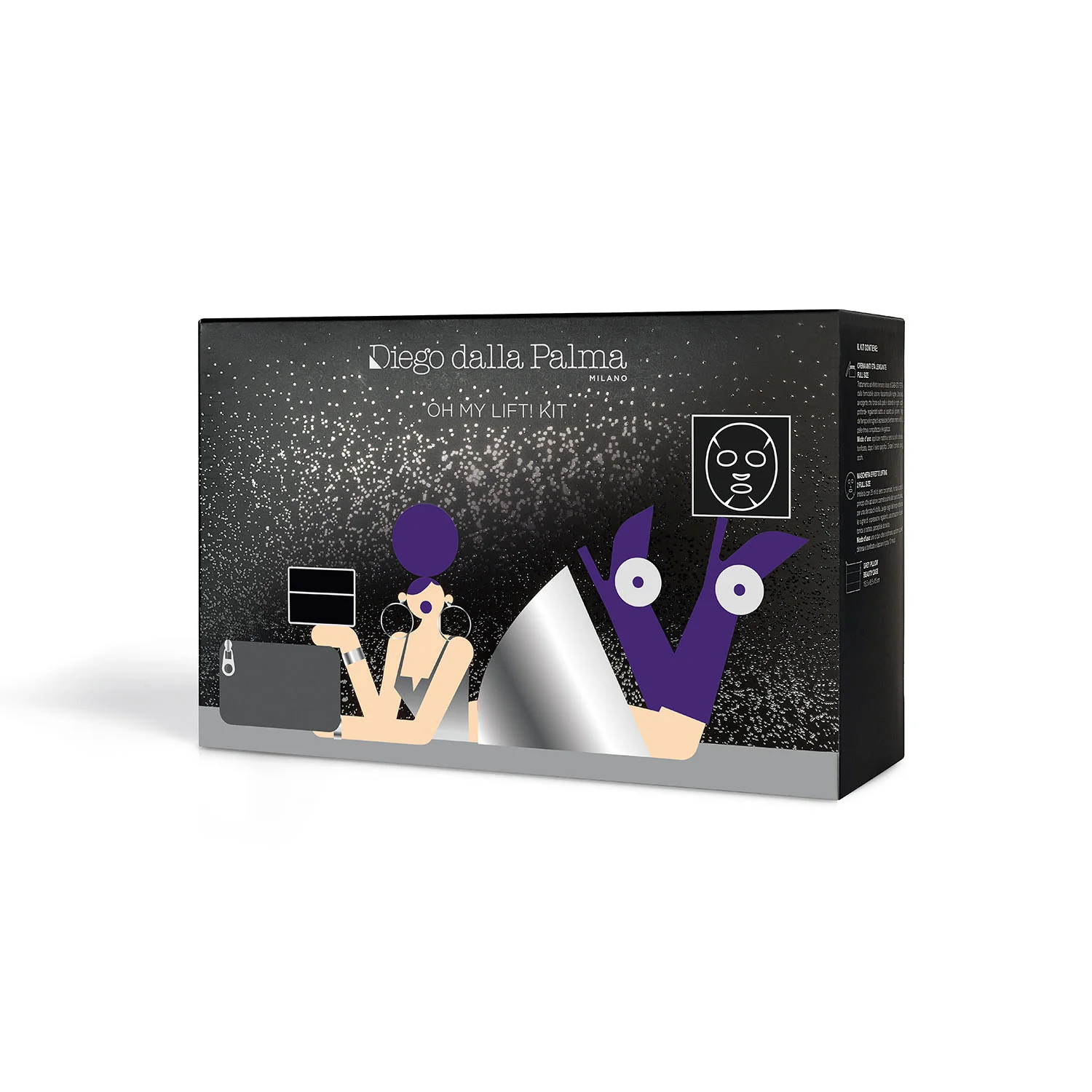 Oh My Lift! KIT Oh My Lift! - Cofanetti Viso e Corpo, Crema viso giorno antirughe, Maschera Anti-età viso, Altri Prodotti da Viaggio