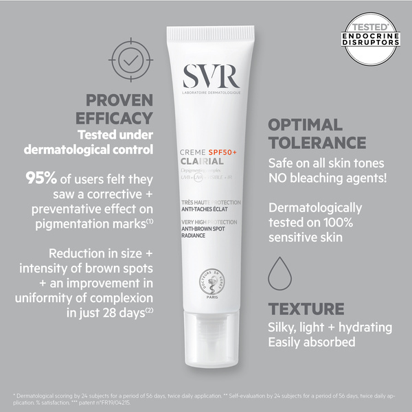 SVR CLAIRIAL SPF50+ Denní UV krém proti hyperpigmentaci 40ml