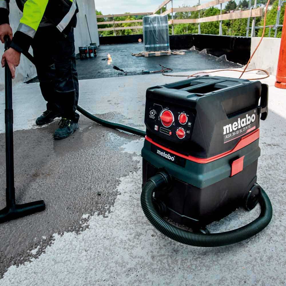 Aspirador de pó sem fio METABO ASR 36-18 BL 25 M SC 602046850