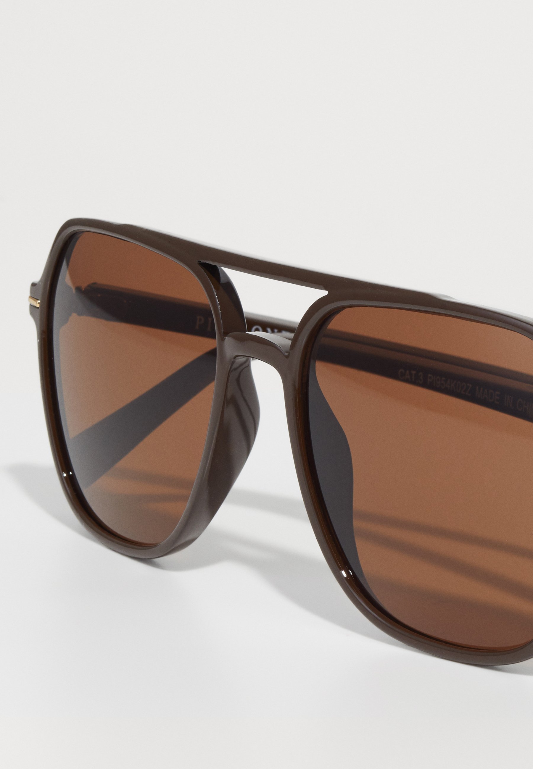 Pier One UNISEX - Zonnebril - donkerbruin
