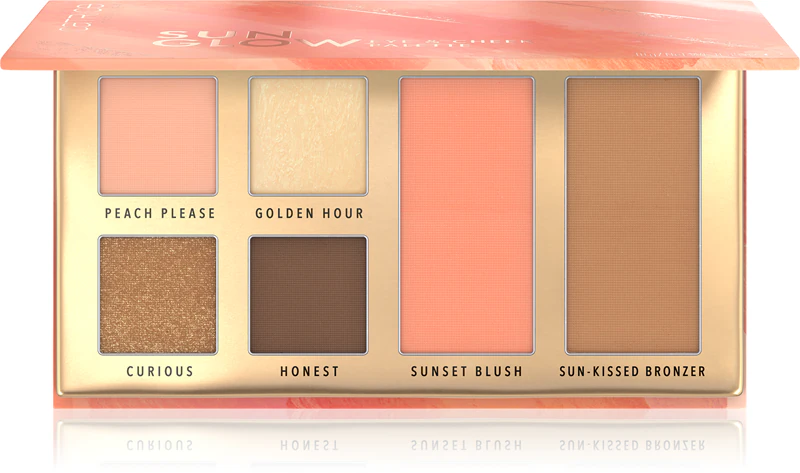 Paleta multifuncional Catrice Sun Glow para rosto e área dos olhos