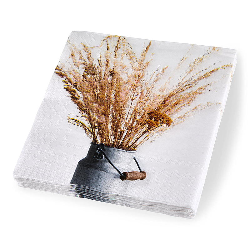 Tovaglioli Vie Eco, confezione da 20 pezzi, 33x33 cm