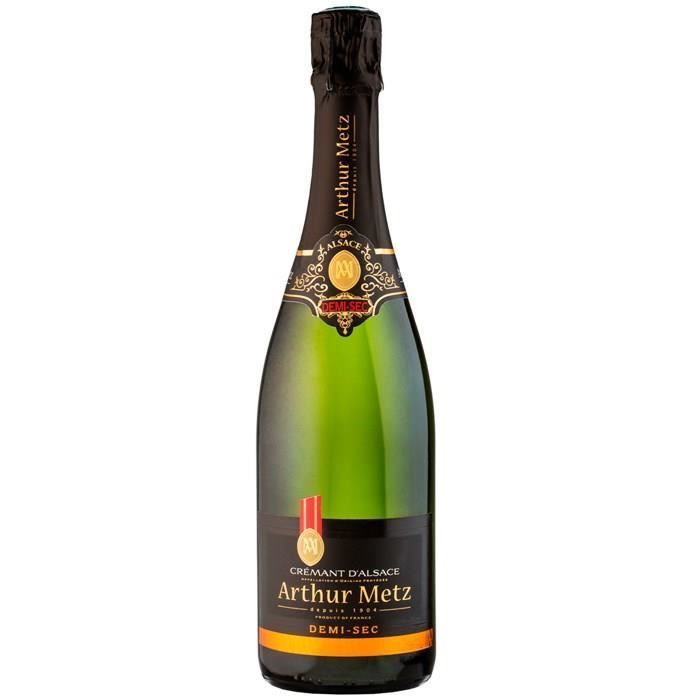 Arthur Metz demi-sec - Crémant d'Alsace