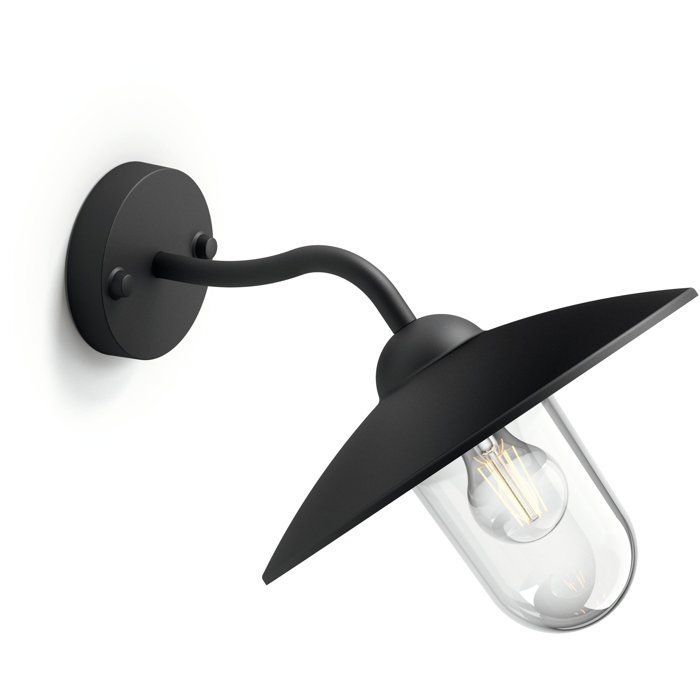 Applique da esterno - PHILIPS - Amaca - Nera