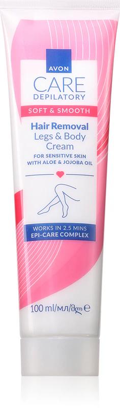 Avon Soft & Smooth Enthaarungscreme für empfindliche Haut