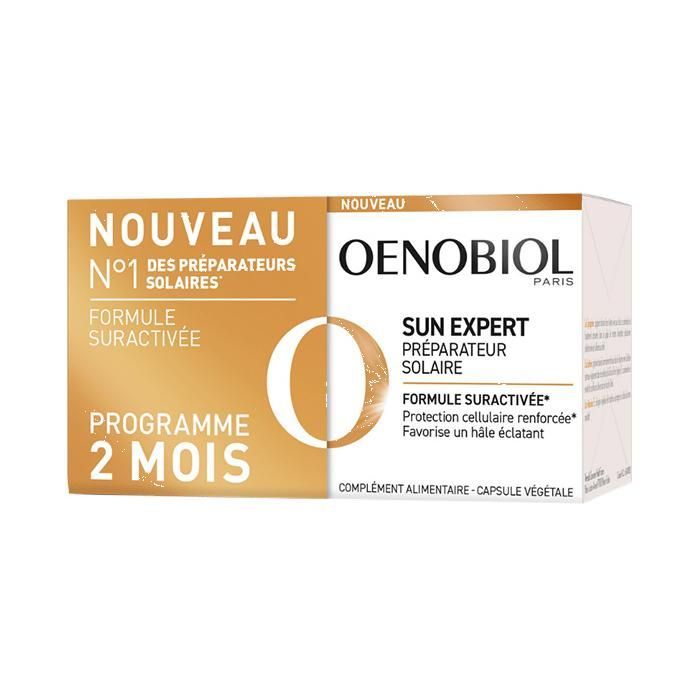 Oenobiol Sun Expert Préparateur Solaire lot de 2 x 30 capsules