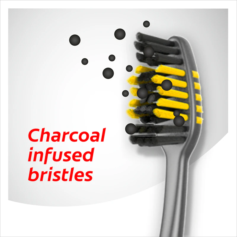 Colgate Zig Zag Charcoal tandenborstels medium