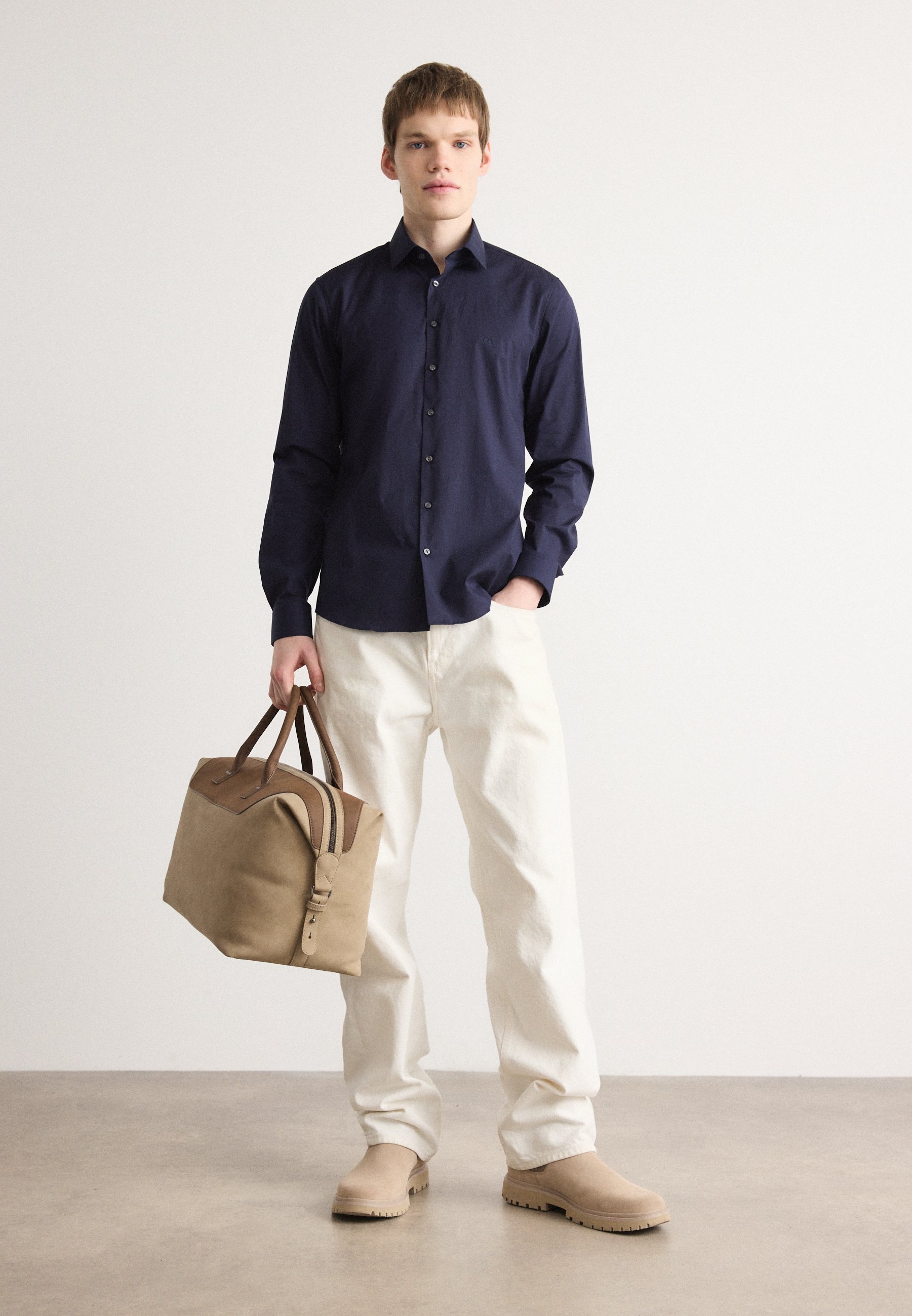 Chemise habillée Calvin Klein - ciel nocturne