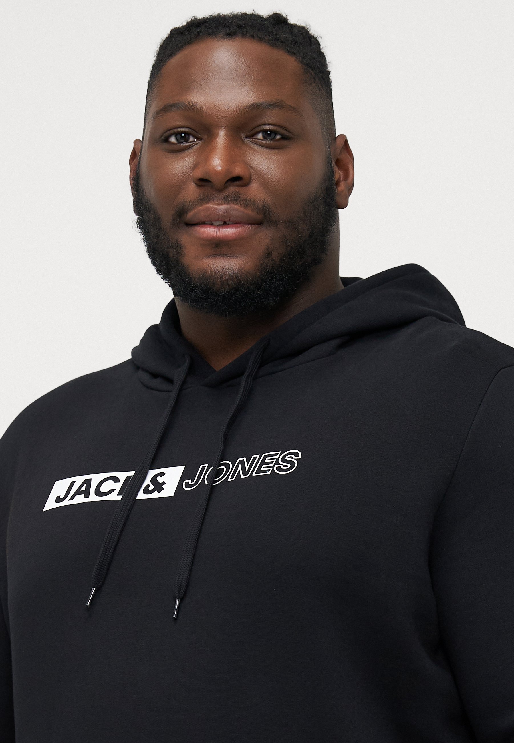 Jack & Jones JJECORP LOGO HOOD PLAY - Hoodie - schwarz