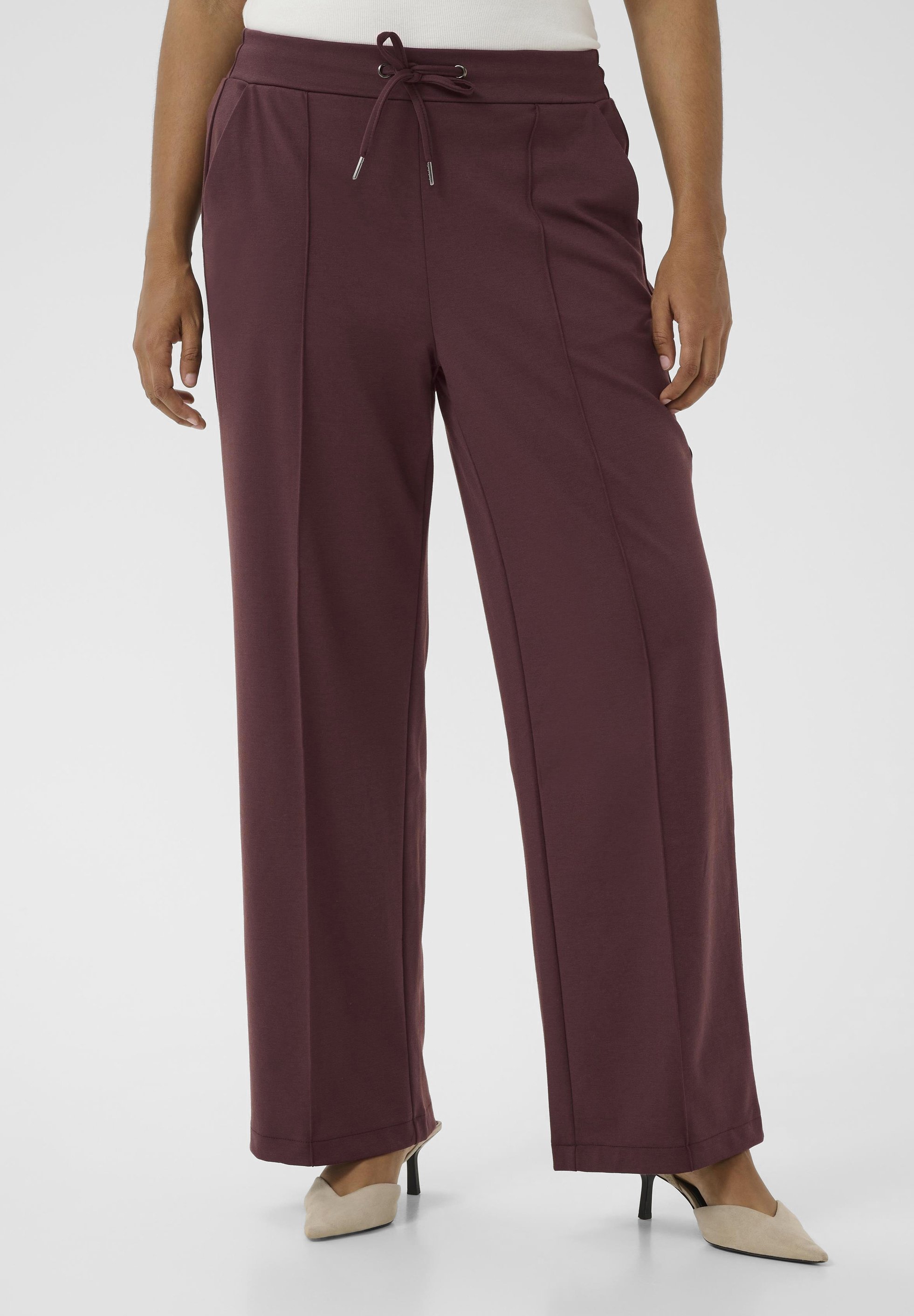 Kaffe Curve JENNA - Jogginghose - Fudge