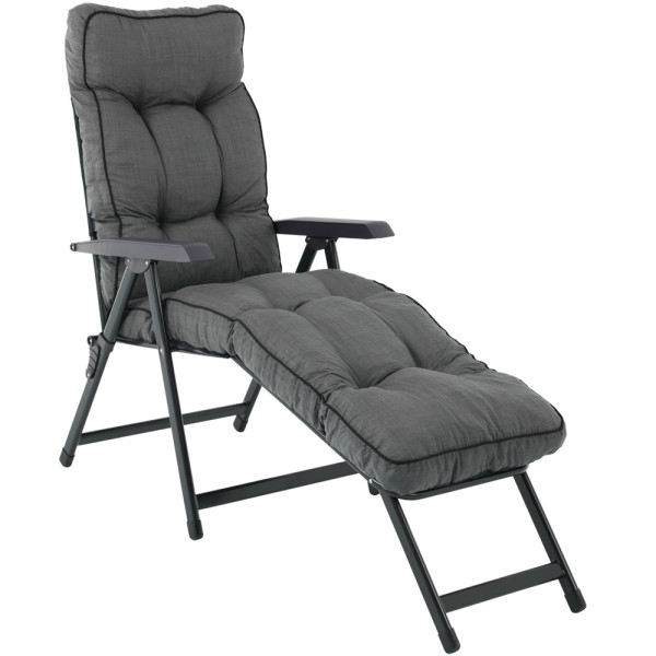 Leżak ogrodowy z podnóżkiem Lena Lounger H024-07PB PATIO