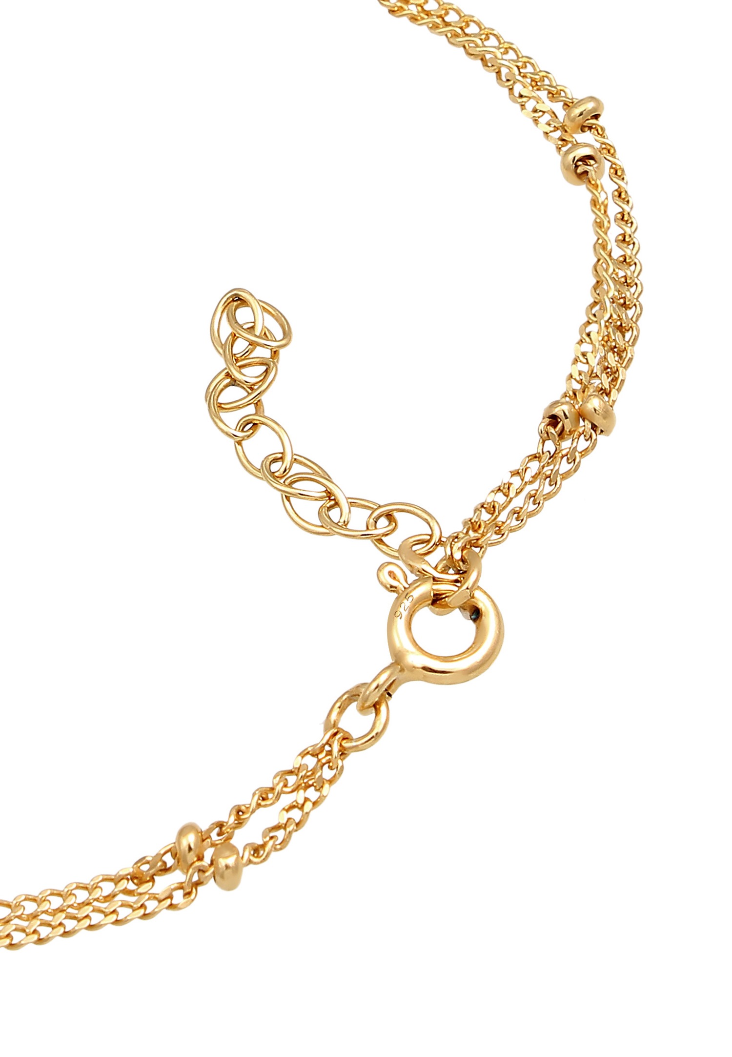 Elli Couche Sphère Basic Minimale Bracelet Femme - (925/1000) Argent