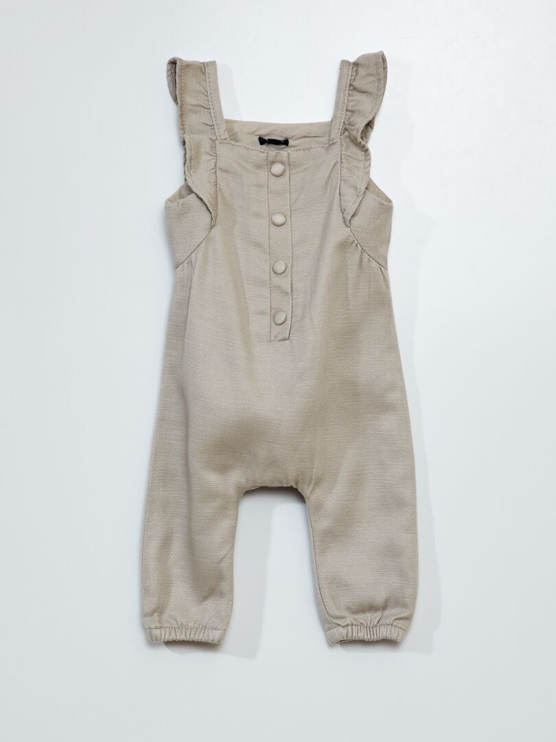 Mono de Tencel - BEIGE