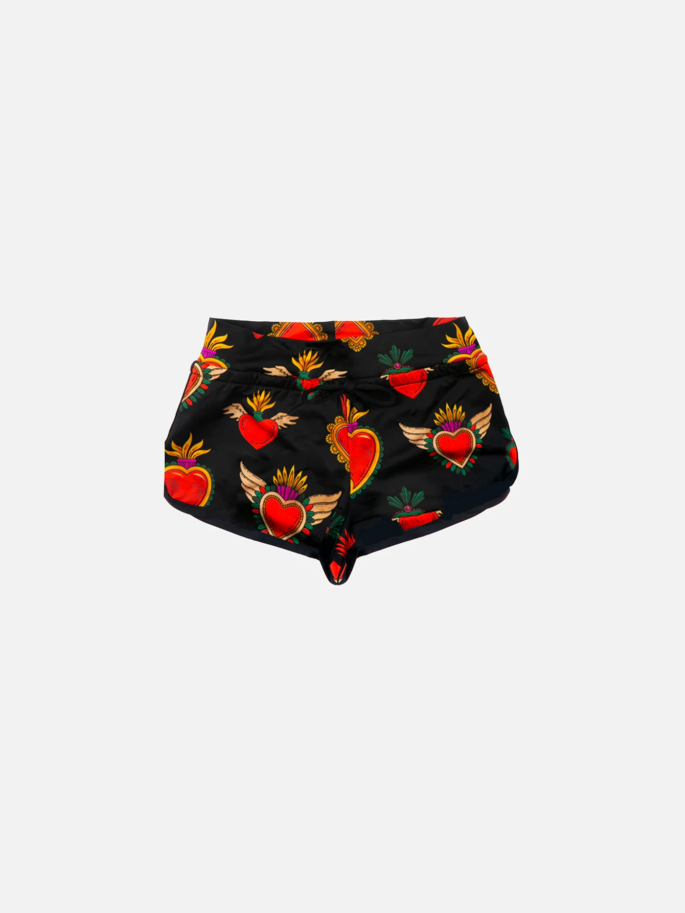 Baby strandshorts met print van het Heilig Hart