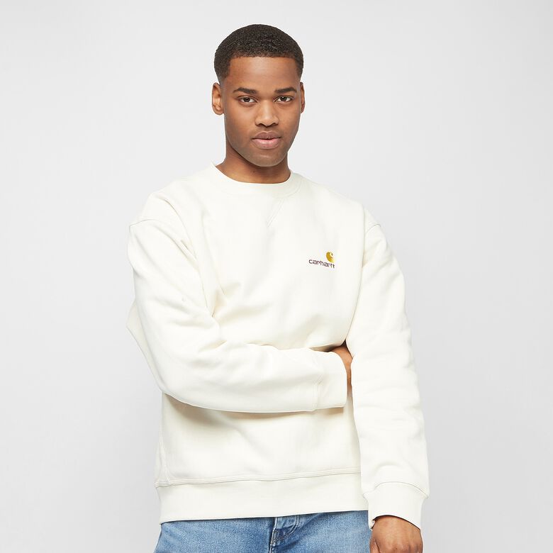 Sweatshirt met Amerikaans scriptmotief