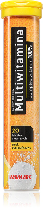 Walmark Multivitamin Brausetabletten als Nahrungsergänzungsmittel mit einem Multivitaminkomplex