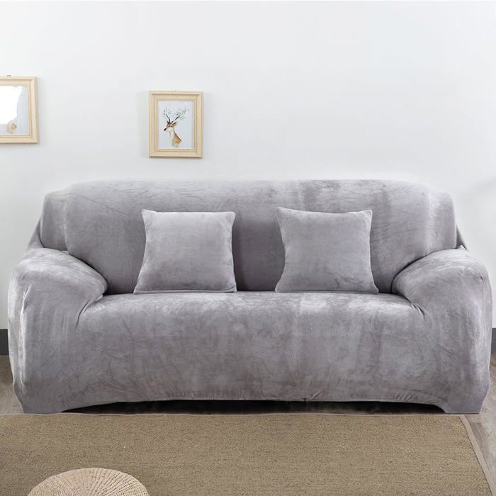 Copridivano - Protezione per divano - Copridivano - Protezione per divano - 3 posti - con braccioli - 190-230 cm - Elasticizzato