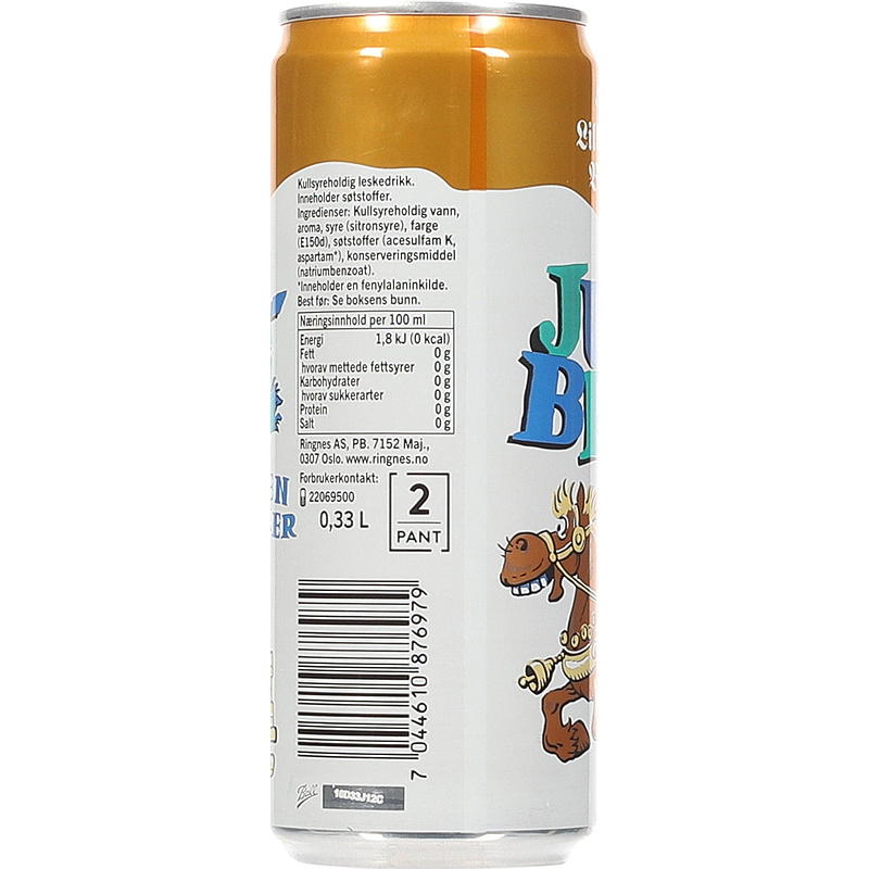 Ringnes Christmas soda lattina 0,33 l Lett Hamar